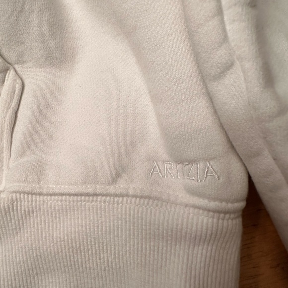 Aritzia sweat fleece cozy fleece hoodie large - Picture 3 of 4